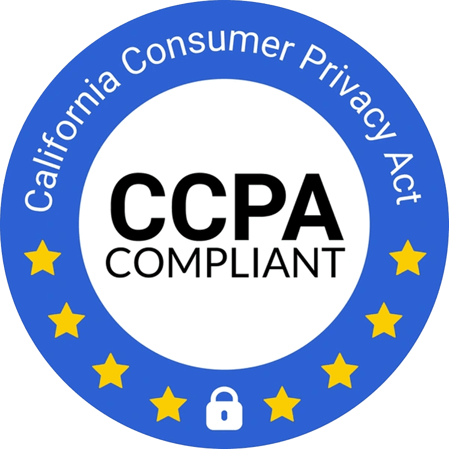 CCPA security badge