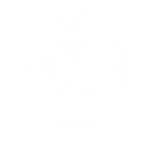 ISO 27001 security badge