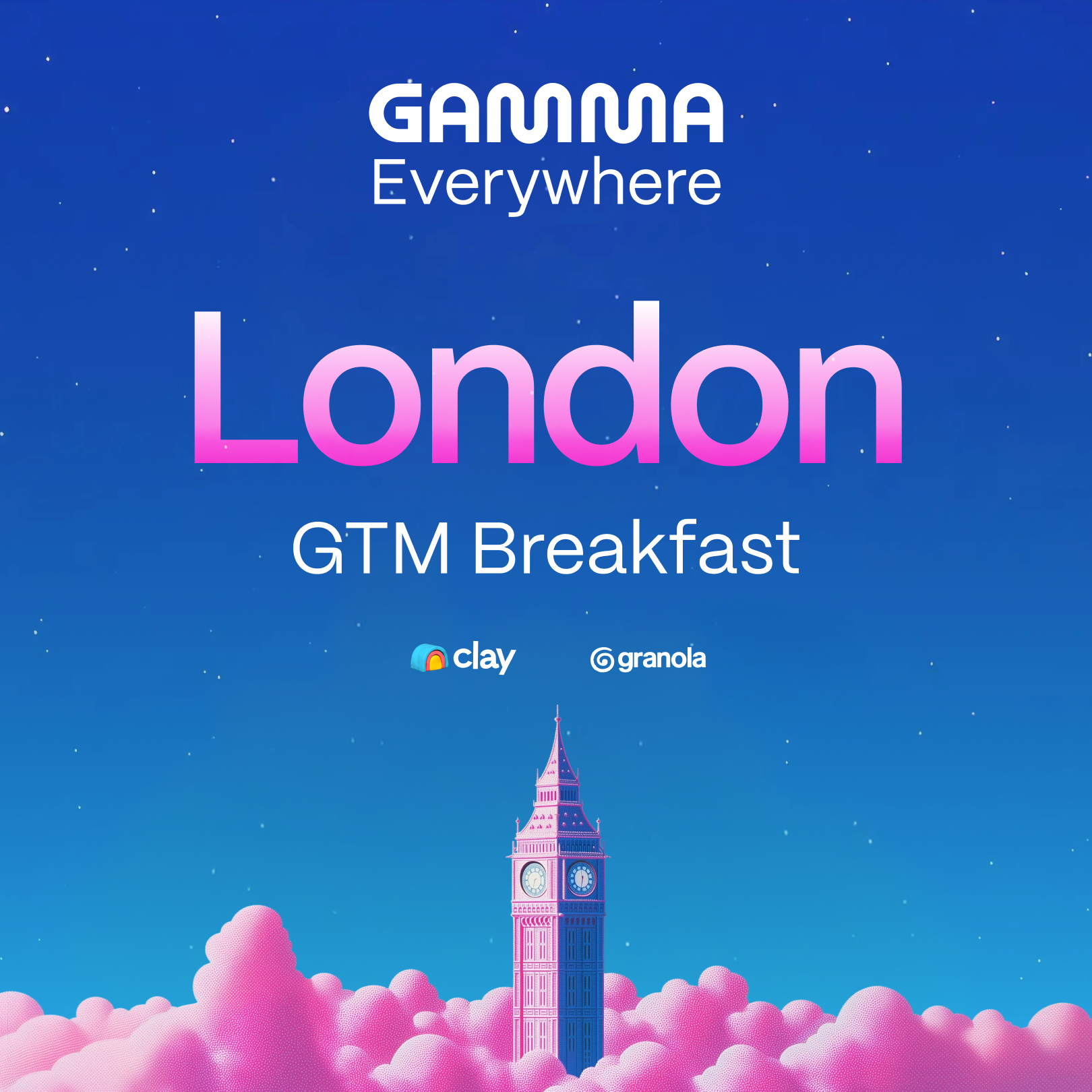 Gamma Everywhere: GTM Breakfast with Clay & Granola cover image