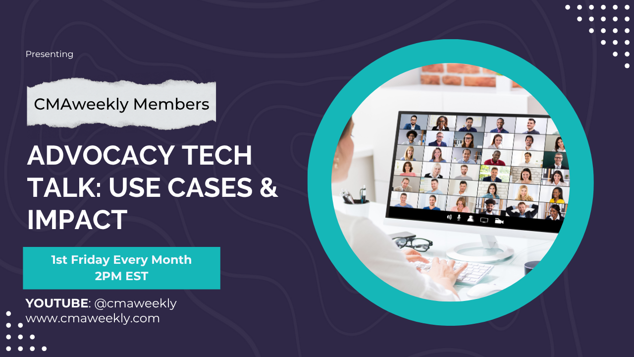 1/2/26 Advocacy Tech Talk: ﻿More Use Cases (No Vendors, Please) cover image