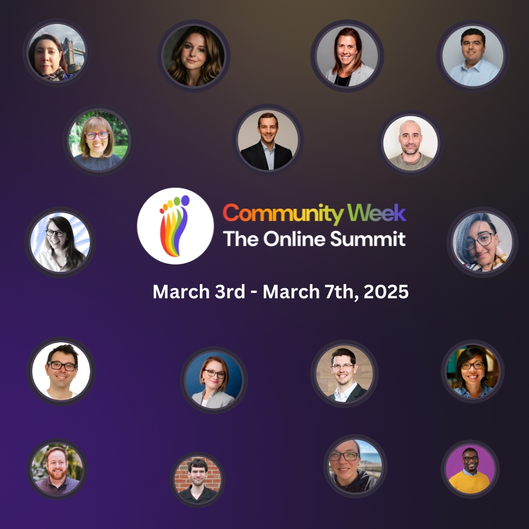 Community Week Online Summit cover image