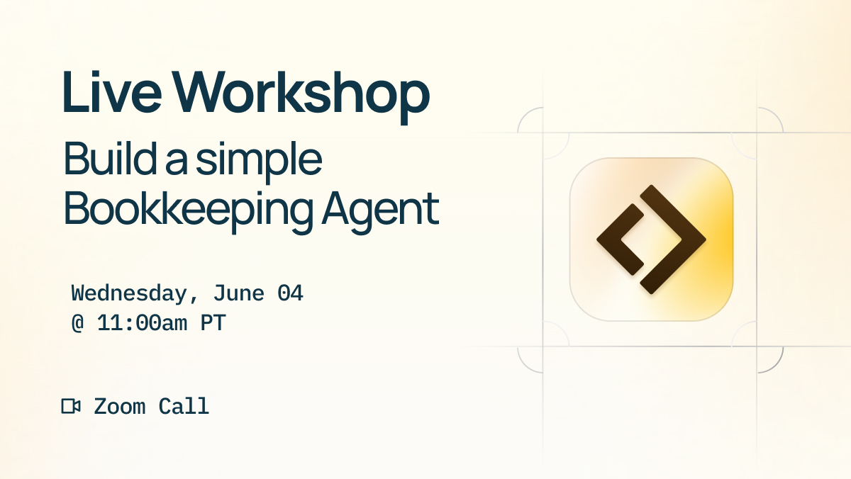Community Call — Simple Bookkeeping Agent cover image