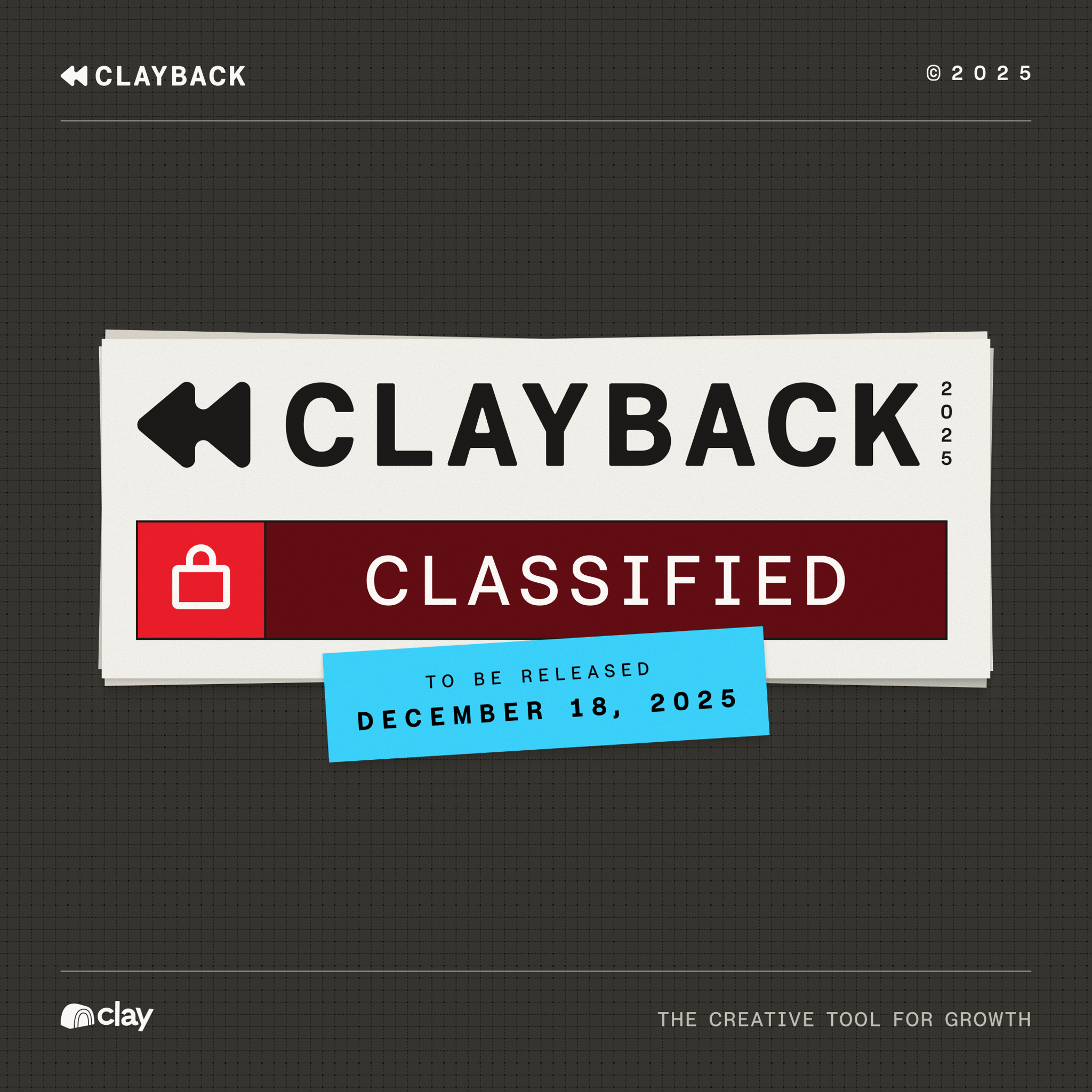 Clayback 2026 Teaser: Stay Tuned for Exciting Updates!