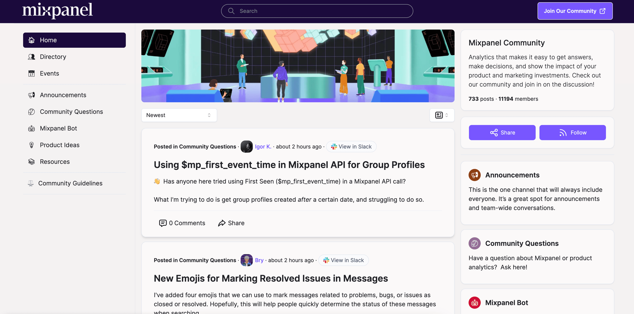 Mixpanel and Tightknit Team Up for Enhanced Slack Community Experience