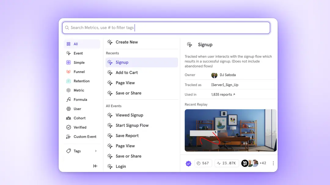 Session Replay Now Integrated Into Event Metadata for Easy Access