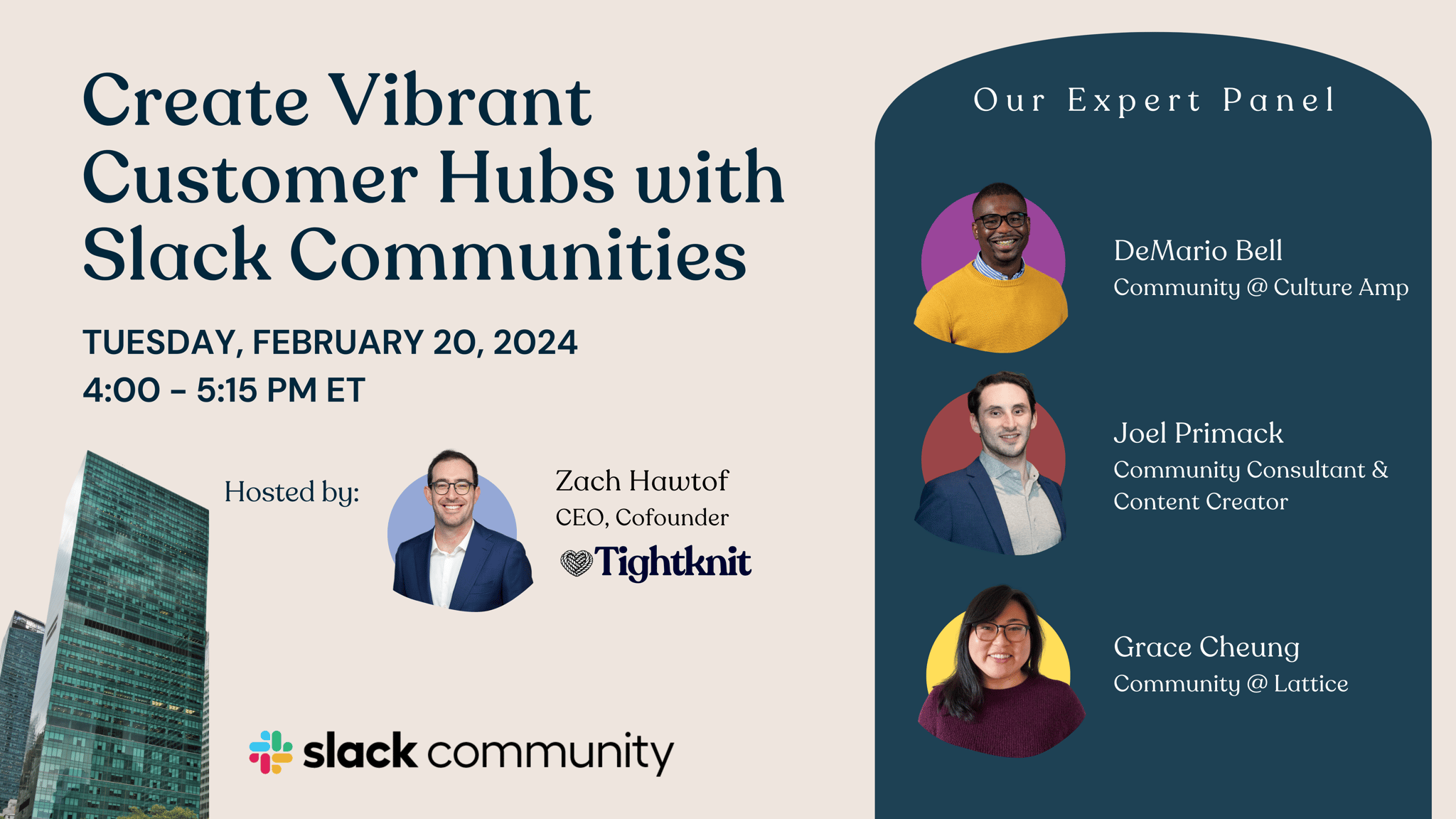 Exciting News and Event Updates for Tightknitters Community!